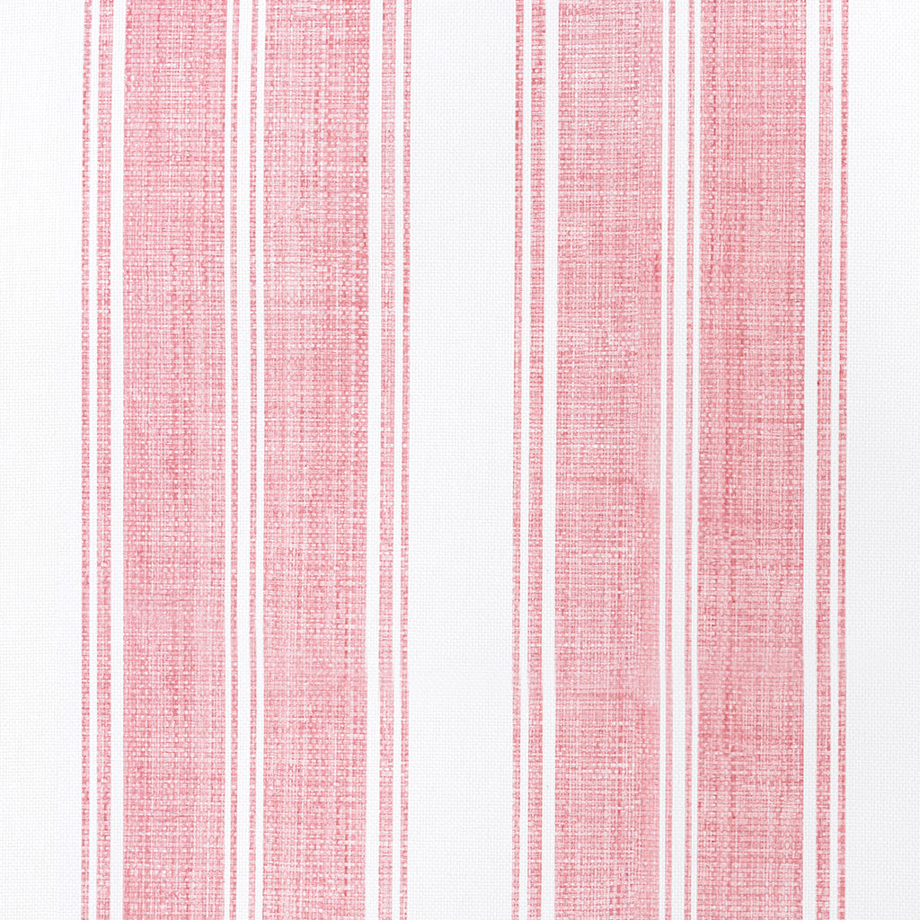 Branca Stripe Medium - Madagascar - Salmon (Wallpaper Memo)