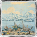 Panoramic Wallpaper Panel in Custom Frame - Landscape from Lago di Garda by Dufour