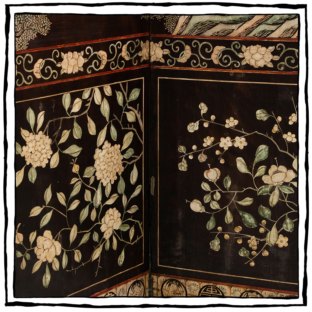 19th Century Chinese Coromandel Twelve-Panel Screen