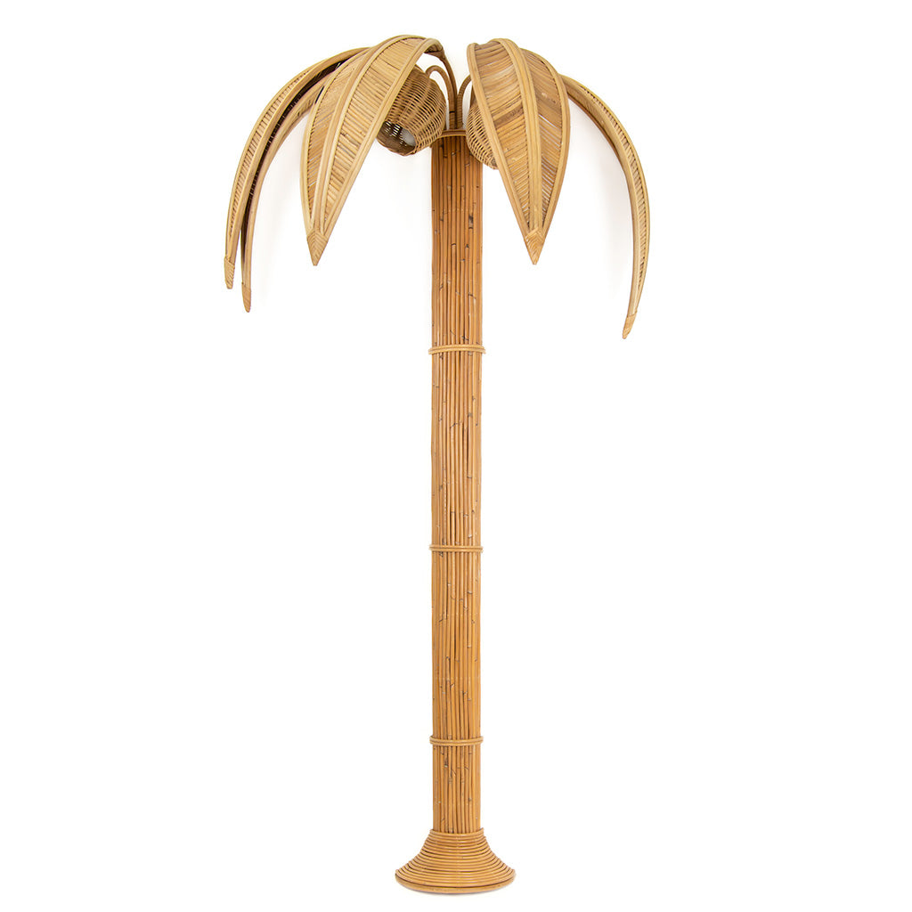 Pair of Coconut Tree Wall-Mounted Lights