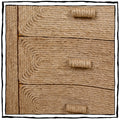 Rope Curved Chest of Drawers