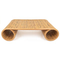 Scroll-end coffee table