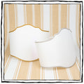 Cotton Silver Trim