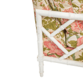 Faux Bamboo Fretwork Sofa, Chair, and Ottoman