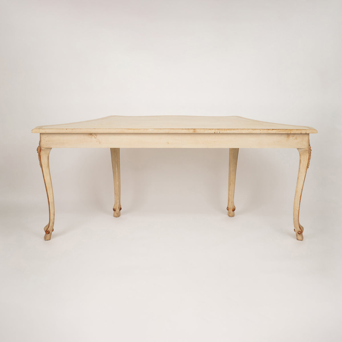 A Rococo-Style Painted Console Table