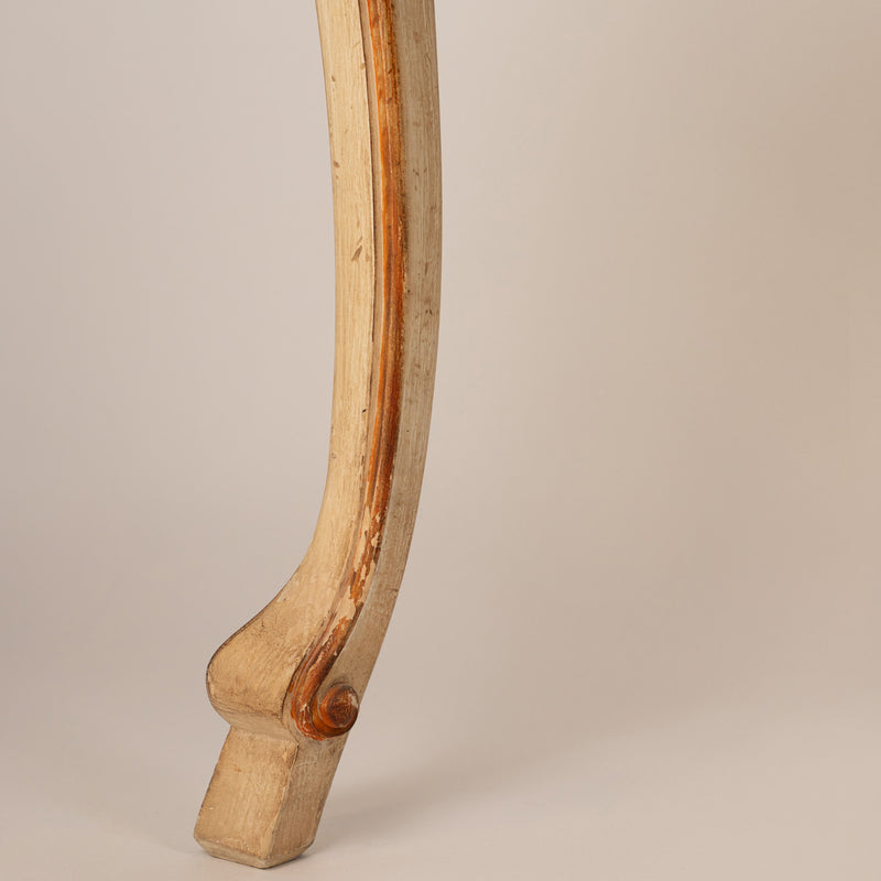 A Rococo-Style Painted Console Table