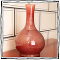 A Flambé Glazed Bottle-Neck Shaped Vase