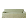 Lino Branca Stripe Mini - Celery