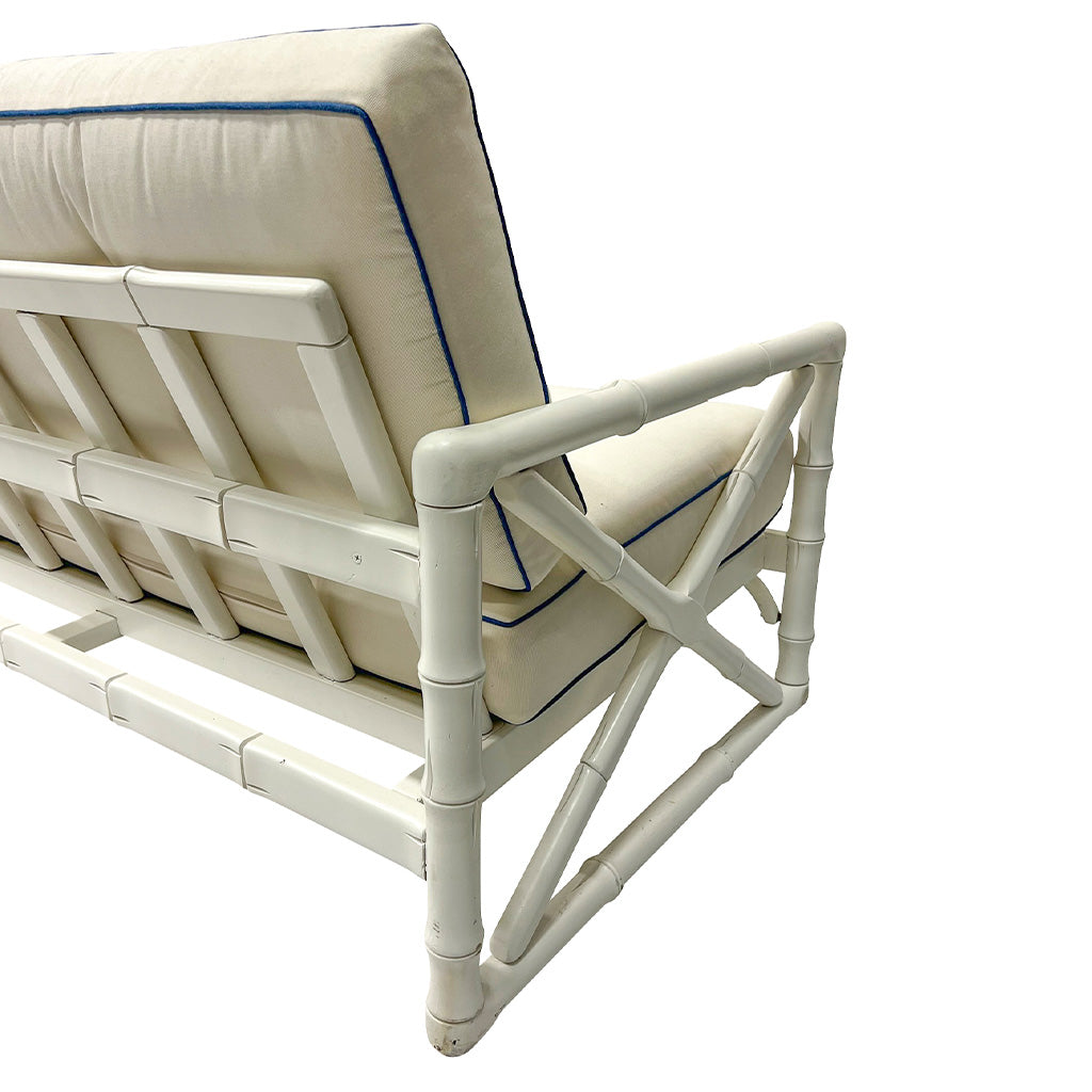 Vintage Bamboo Sofa & Chair