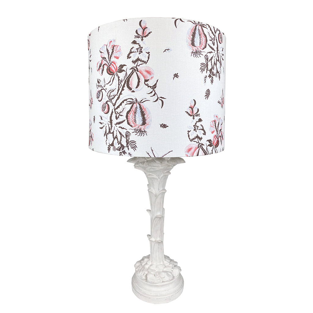 White Plaster Palm Table Lamp by Sirmos