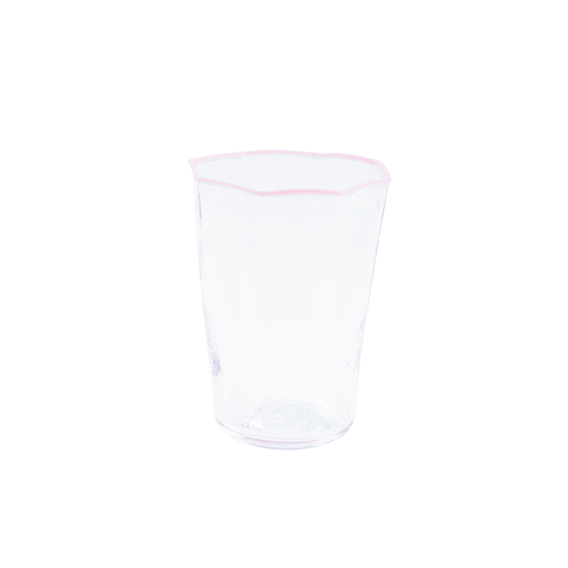 Clear & Pink