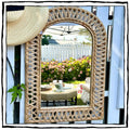 Rattan Arch Mirror