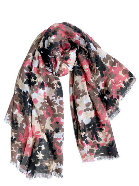 Verdure Camo Silk Scarf St. Moritz Casa Branca