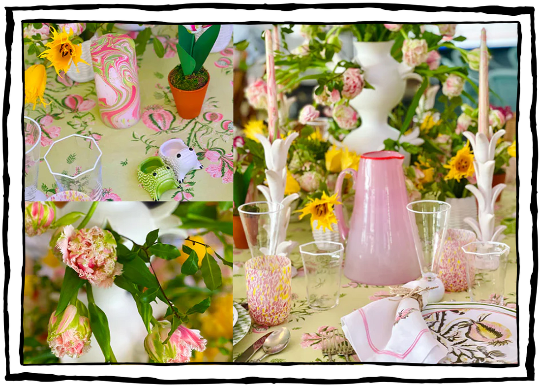 Blossoming Tablescapes