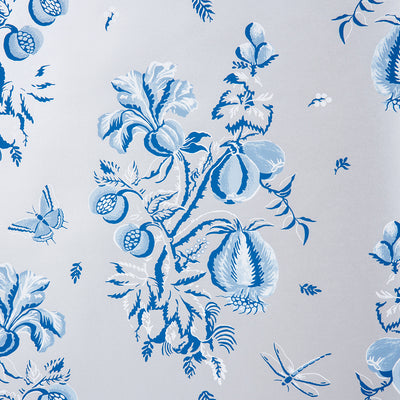 Nantes - Silver & French (Wallpaper Memo)