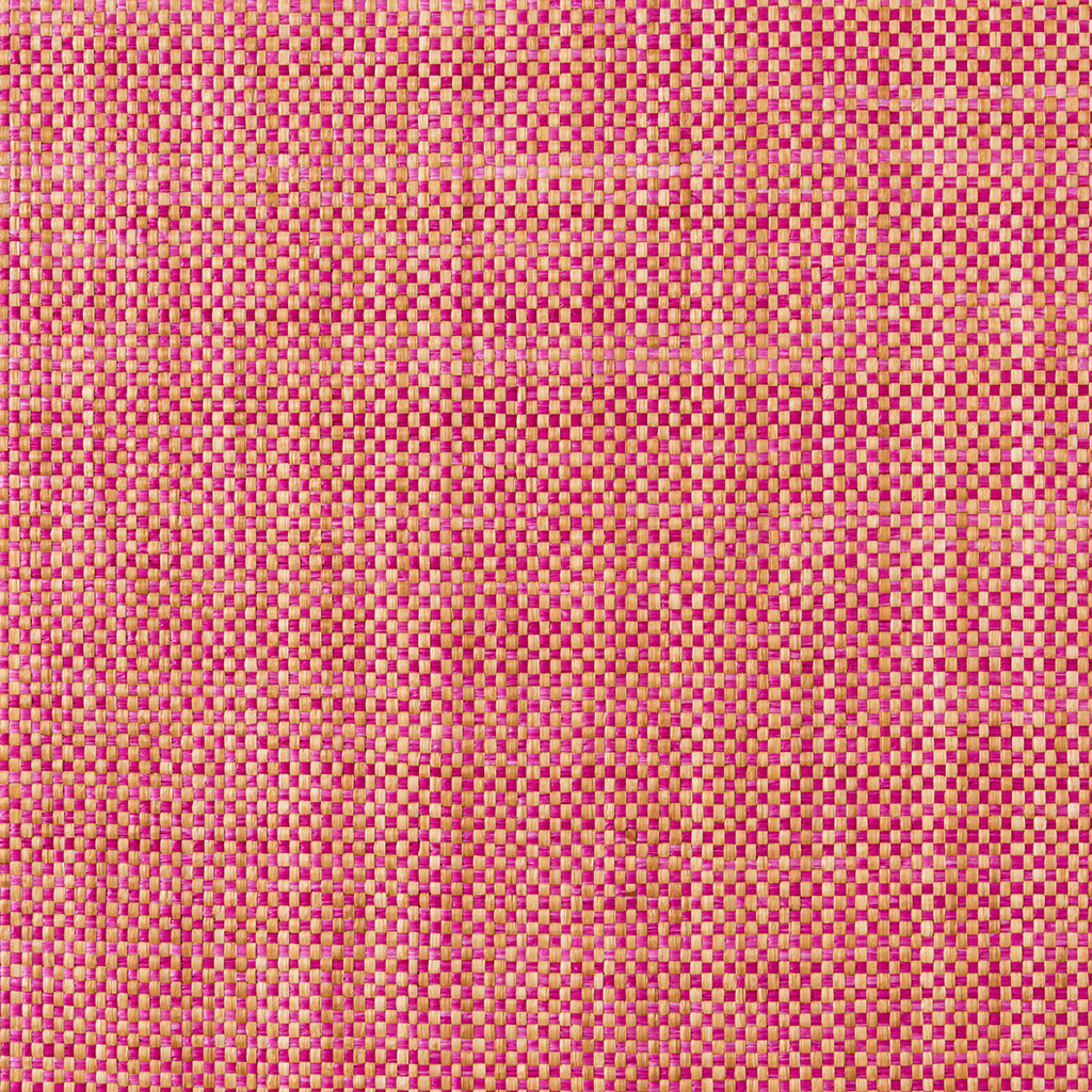 Raffia Quadri - Cerise (Memo)