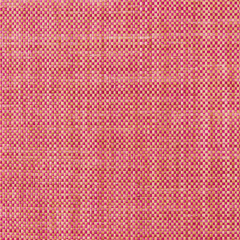 Raffia Quadri - Cerise (Memo)