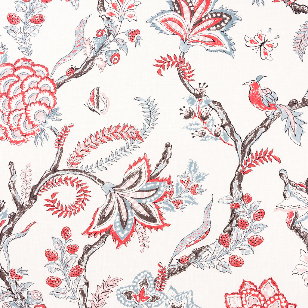 Palampore - Sky & Coral (Memo)