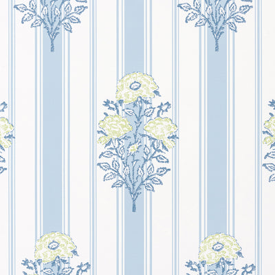 Rosa Rigata - Sky & Celery (Wallpaper Memo)