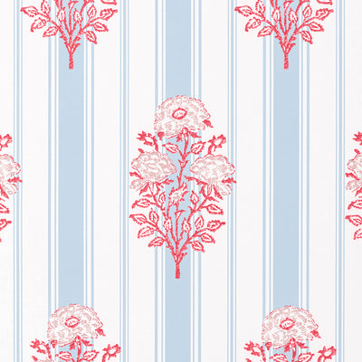 Rosa Rigata - Sky & Coral (Wallpaper Memo)