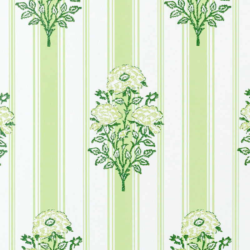 Rosa Rigata - Celery & Tennis (Wallpaper Memo)