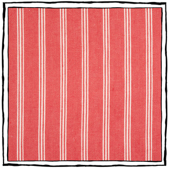Branca Ticking - Branca Red (Memo)