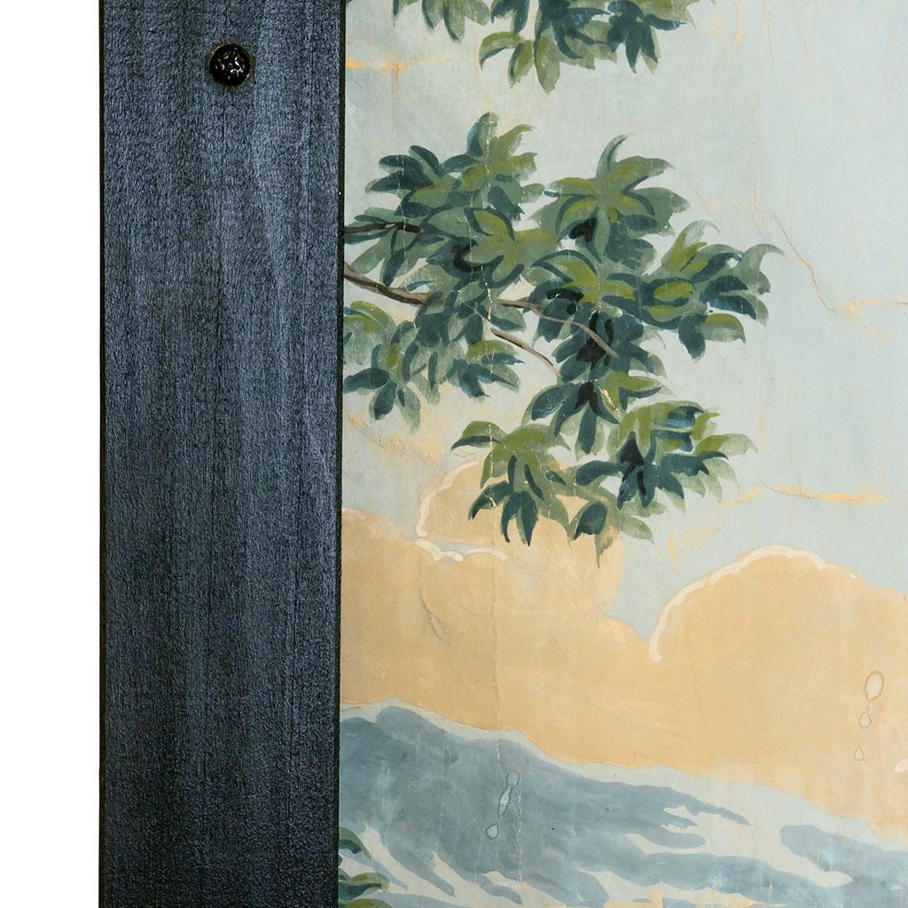 Panoramic Wallpaper Panel in Custom Frame - Landscape from Lago di Garda by Dufour