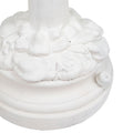 Pair of White Plaster Palm Shaped Table Lamps