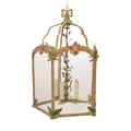A Louis XV-Style Lantern with Floral Details by Maison Jansen