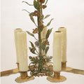 A Louis XV-Style Lantern with Floral Details by Maison Jansen