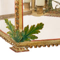 A Louis XV-Style Lantern with Floral Details by Maison Jansen