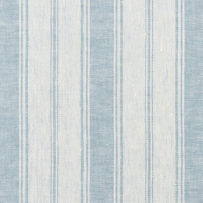 Lino Branca Stripe - Sky (Memo)