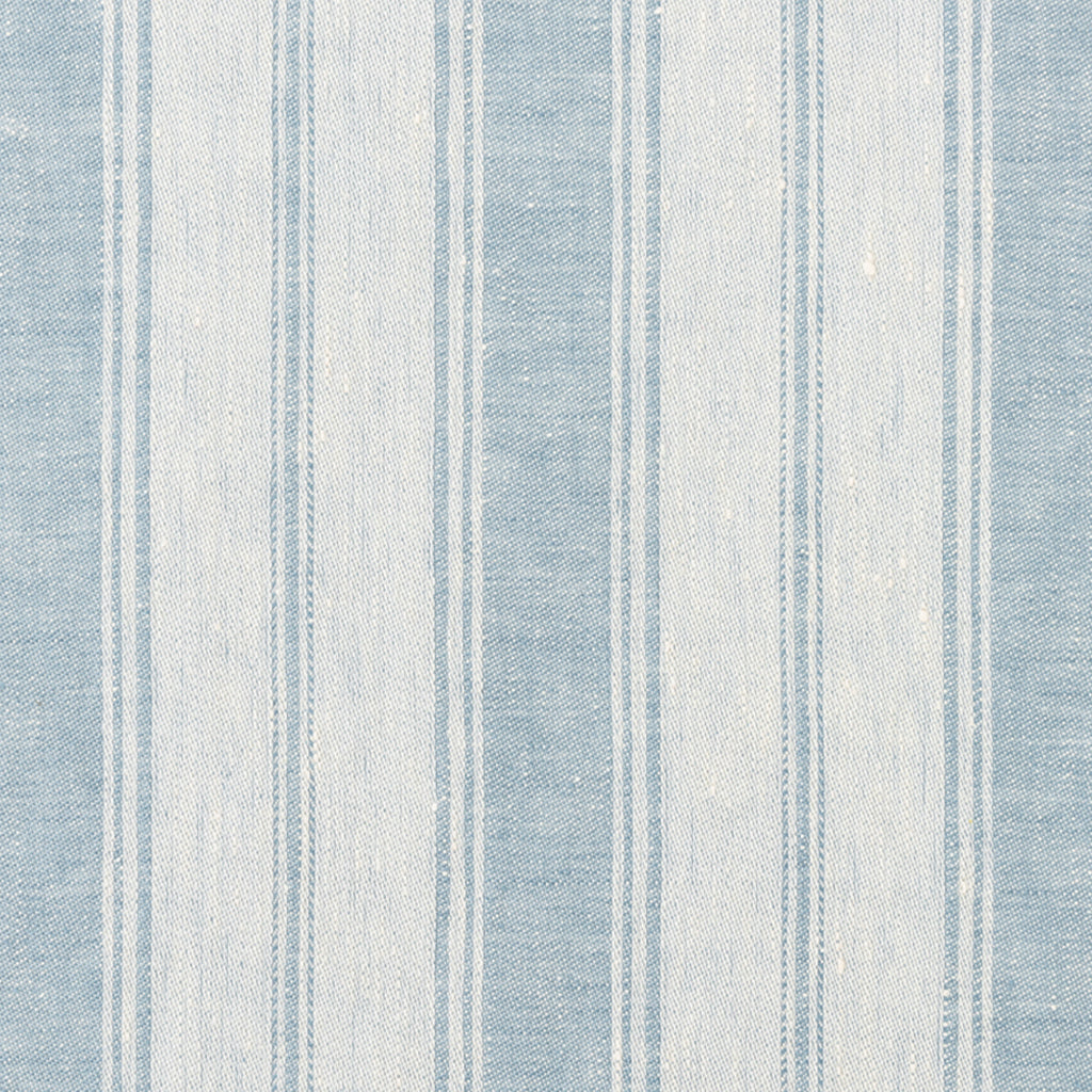 Lino Branca Stripe - Sky (Memo)