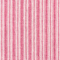 Lino Branca Stripe Mini - Cerise (Memo)