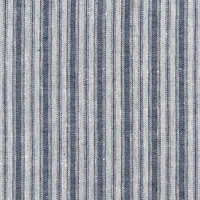 Lino Branca Stripe Mini - Indigo (Memo)