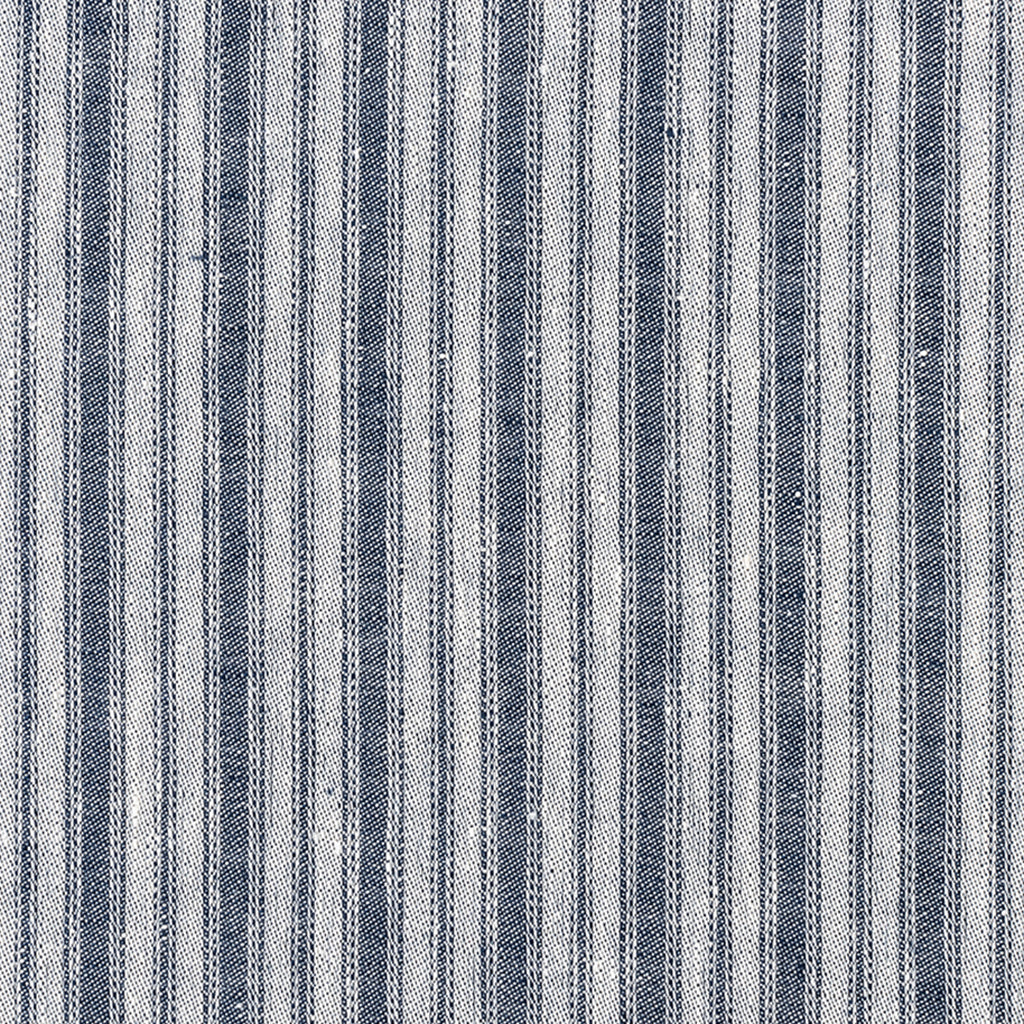 Lino Branca Stripe Mini - Indigo (Memo)