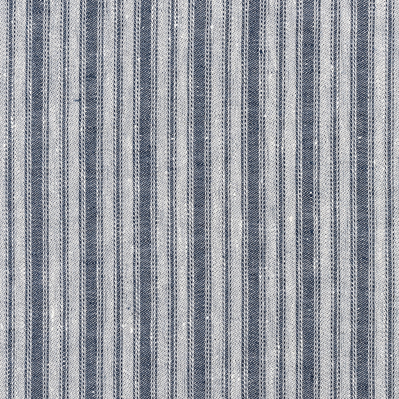 Lino Branca Stripe Mini - Indigo (Memo)