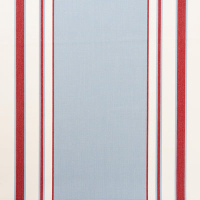 Giardino Branca Stripe Grande - Sky & Branca Red (Memo)