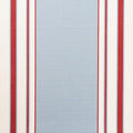 Giardino Branca Stripe Grande - Sky & Branca Red (Memo)