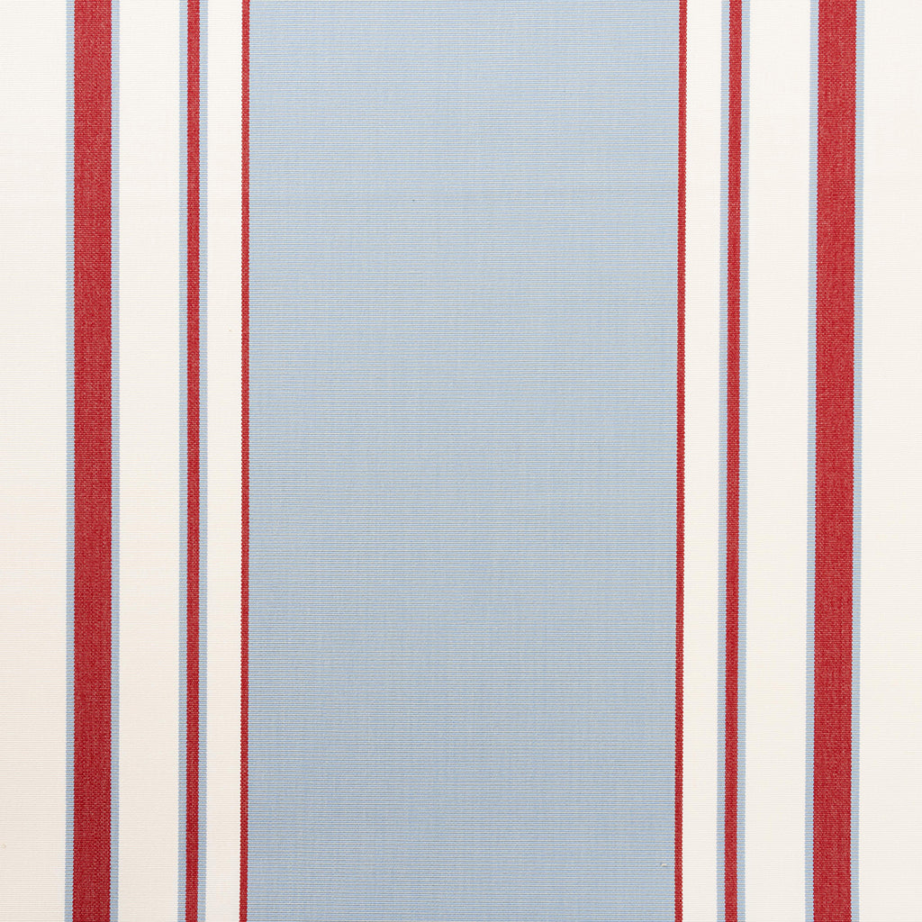 Giardino Branca Stripe Grande - Sky & Branca Red (Memo)
