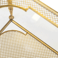 Brass End Table, in the style of Maison Jansen