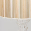 A Carved Plaster Floor Lamp in the Manner of Serge Roche