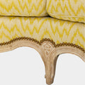 A Louis XV Style Cerused Oak Sofa attributed to Maison Jansen