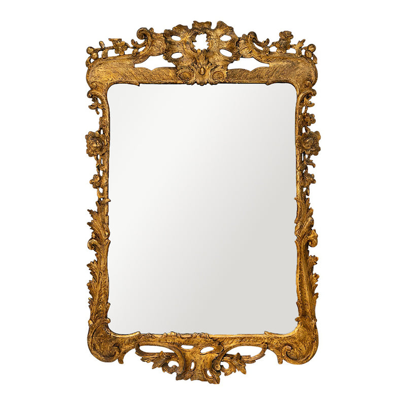A Pair of Finely Carved 18th Century Giltwood Mirrors