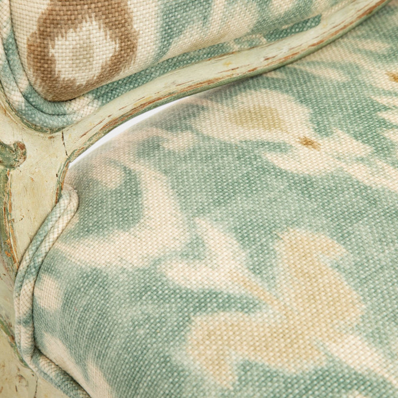 A Pair of Louis XV Style Painted and Carved Side Chairs