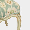 A Pair of Louis XV Style Painted and Carved Side Chairs
