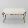 A Pair of Louis XV Style Upholstered Benches