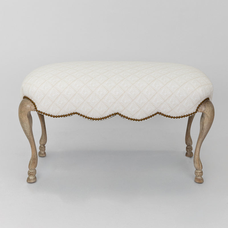 A Pair of Louis XV Style Upholstered Benches