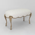 A Pair of Louis XV Style Upholstered Benches