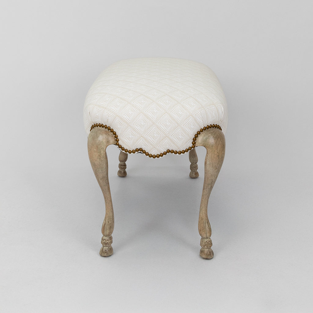 A Pair of Louis XV Style Upholstered Benches